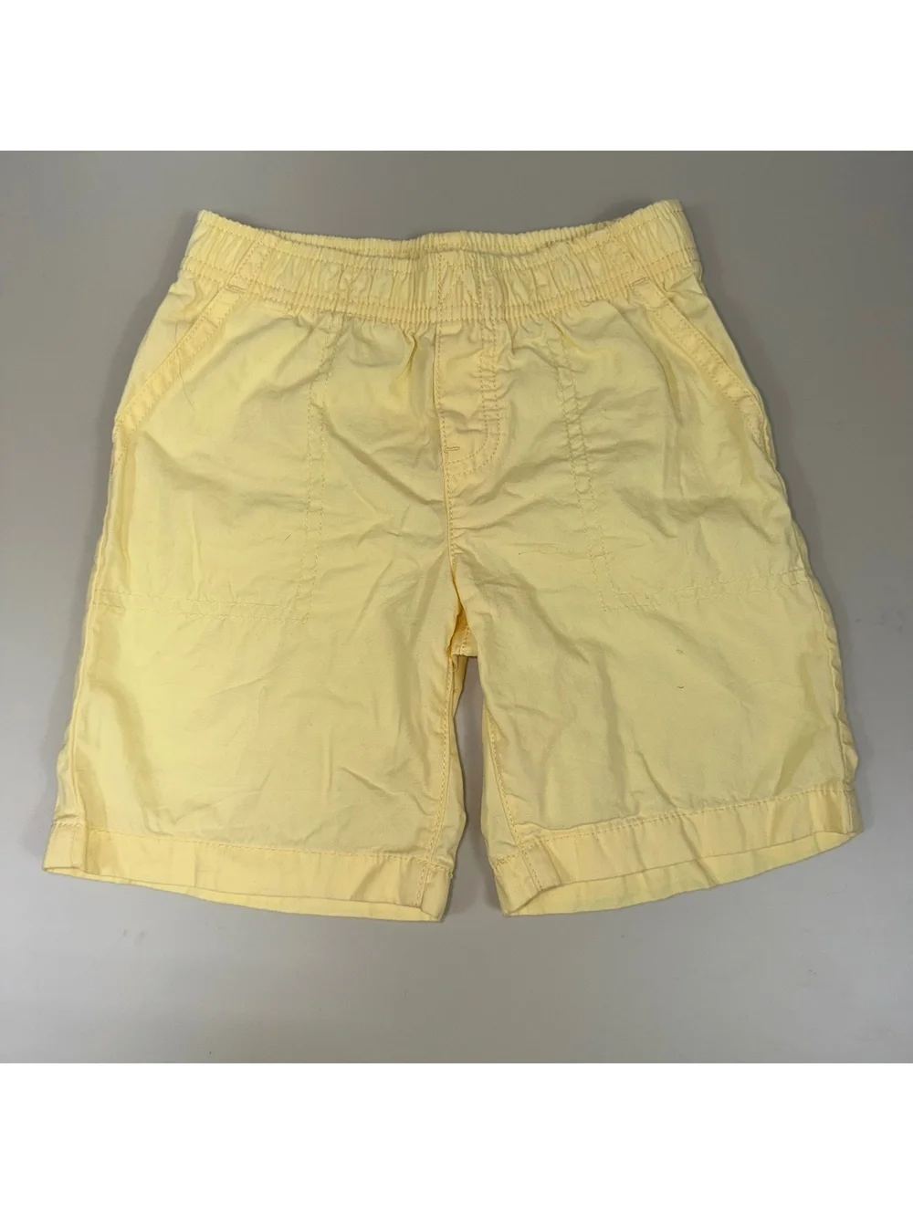 Carter’s Boys 4T Yellow Pull-On Bermuda Shorts